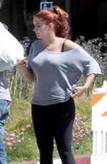 ARIEL WINTER at Farmers Market in Studio City