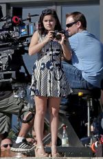 ARIEL WINTER on the Set of Modern Family in Los Angeles