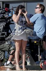 ARIEL WINTER on the Set of Modern Family in Los Angeles