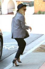 ASHLEE SIMPSON Out and About in Westwood
