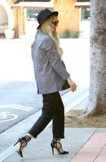 ASHLEE SIMPSON Out and About in Westwood