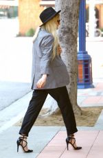 ASHLEE SIMPSON Out and About in Westwood