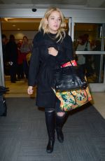 ASHLEY BENSON and SHAY MITCHELL Arrives at JFK Airport in New York