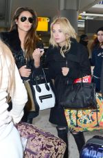 ASHLEY BENSON and SHAY MITCHELL Arrives at JFK Airport in New York