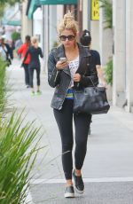 ASHLEY BENSON at Coffee Bean & Tea Leaf in Beverly Hills