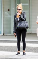 ASHLEY BENSON at Coffee Bean & Tea Leaf in Beverly Hills