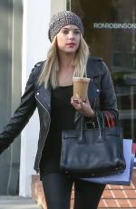 ASHLEY BENSON at Fred Segal in West Hollywood