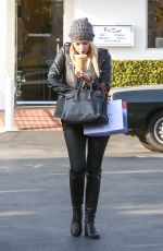 ASHLEY BENSON at Fred Segal in West Hollywood