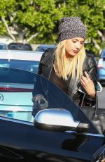 ASHLEY BENSON at Fred Segal in West Hollywood