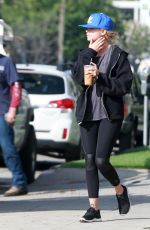 ASHLEY BENSON out for Coffee in los Angeles