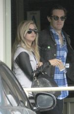 ASHLEY TISDALE Leaves Hugo