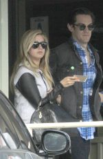 ASHLEY TISDALE Leaves Hugo