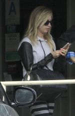 ASHLEY TISDALE Leaves Hugo