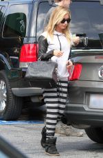 ASHLEY TISDALE Leaves Hugo