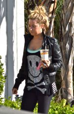 ASHLEY TISDALE Out and About in West Hollywood