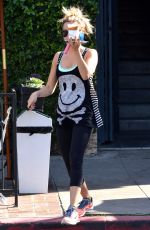 ASHLEY TISDALE Out and About in West Hollywood