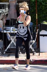 ASHLEY TISDALE Out and About in West Hollywood