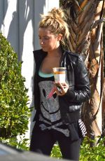 ASHLEY TISDALE Out and About in West Hollywood