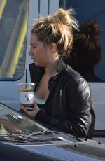 ASHLEY TISDALE Out and About in West Hollywood