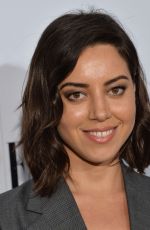 AUBREY PLAZA at D.J. Night with L’Oreal Paris in Los Angeles