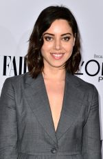 AUBREY PLAZA at Vanity Fair Campaign Hollywood Kick Off