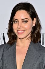 AUBREY PLAZA at Vanity Fair Campaign Hollywood Kick Off