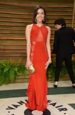 AUBREY PLAZA at Vanity Fair Oscar Party in Hollywood