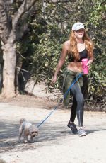 BELLA THORNE Out Hiking in Runyon Canyon