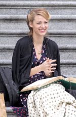 BLAKE LIVELY at Adaline Set in Vancouver
