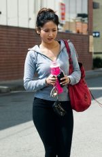 BRENDA SONG Leaves a Gym in Studio City 2103