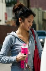 BRENDA SONG Leaves a Gym in Studio City 2103