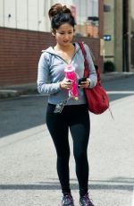 BRENDA SONG Leaves a Gym in Studio City 2103