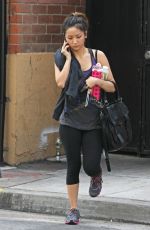 BRENDA SONG Leaves a Gym in Studio City