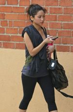 BRENDA SONG Leaves a Gym in Studio City
