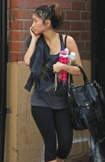 BRENDA SONG Leaves a Gym in Studio City