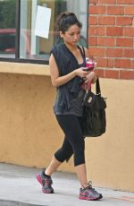 BRENDA SONG Leaves a Gym in Studio City