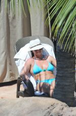 BRITNEY SPEARS in Bikini at a Pool in Hawaii