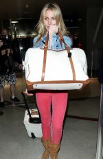 CAMERON DIAZ at LAX Airport in Los Angeles
