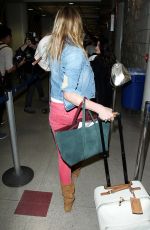 CAMERON DIAZ at LAX Airport in Los Angeles