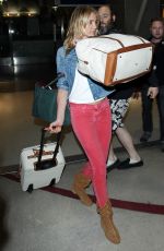 CAMERON DIAZ at LAX Airport in Los Angeles