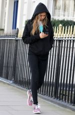 CARA DELEVINGNE Out and About in London 1303