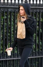 CARA DELEVINGNE Out and About in London 1303