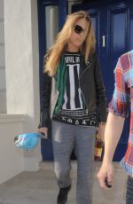 CARA DELEVINGNE Out and About in London