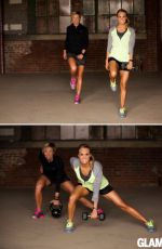 CARRIE UNDERWOOD - Glamour Magazine Website Workout