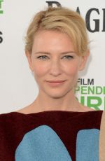 CATE BLANCHETT at 2014 Film Independent Spirit Awards in Santa Monica