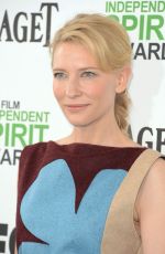 CATE BLANCHETT at 2014 Film Independent Spirit Awards in Santa Monica