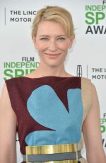 CATE BLANCHETT at 2014 Film Independent Spirit Awards in Santa Monica
