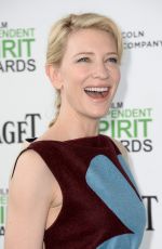 CATE BLANCHETT at 2014 Film Independent Spirit Awards in Santa Monica