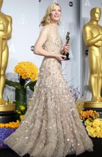 CATE BLANCHETT at 86th Annual Academy Awards in Hollywood