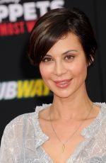 CATHERINE BELL at Muppets Most Wanted Premiere in Los Angeles